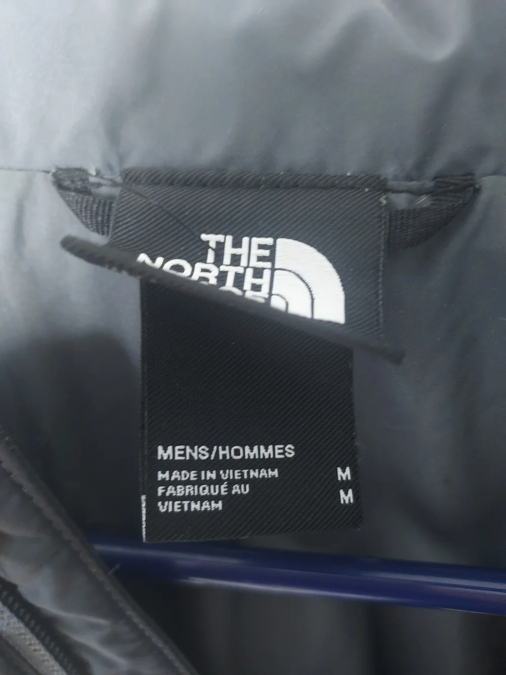 The North Face Men’s Charcoal Blue Insulated Jacket